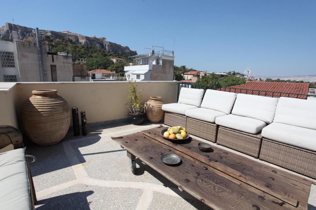 Plaka Two-Storey Penhouse With Acropolis Views Pl6 Афіни Екстер'єр фото