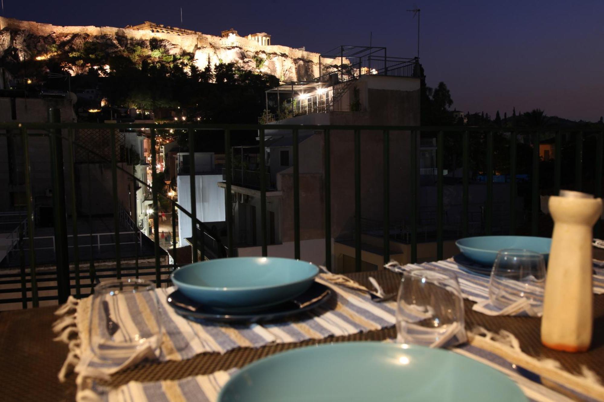 Plaka Two-Storey Penhouse With Acropolis Views Pl6 Афіни Екстер'єр фото